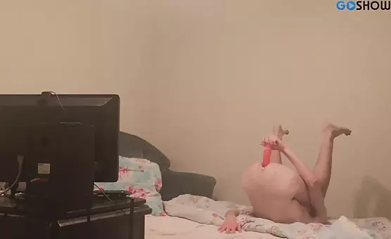 hotpants - Queer Guy Solo Dildo Play